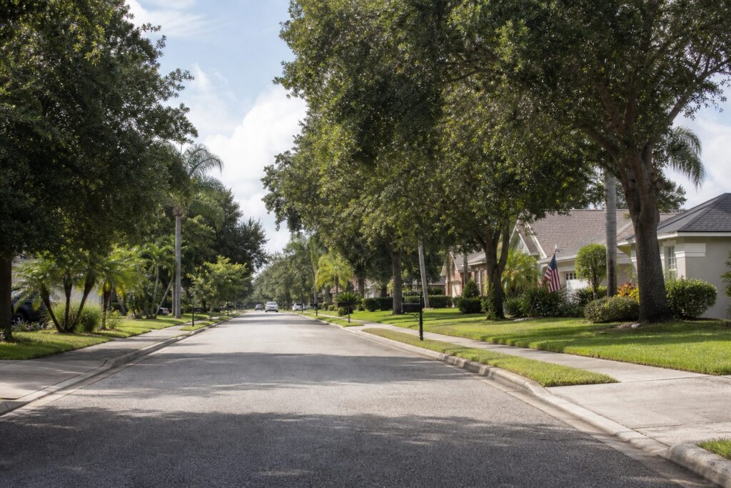 Tampa neighborhood with well-kept homes and quiet residential streets, an established residential neighborhood